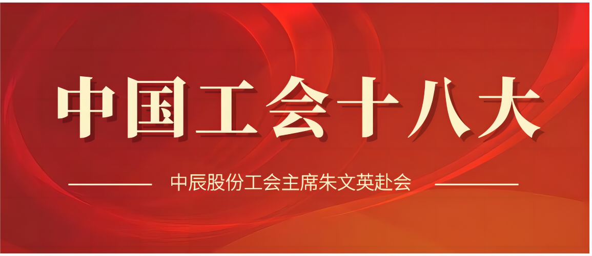 中国工会十八大顺利召开，中辰股份工会主席朱文英作为代表出席赴会