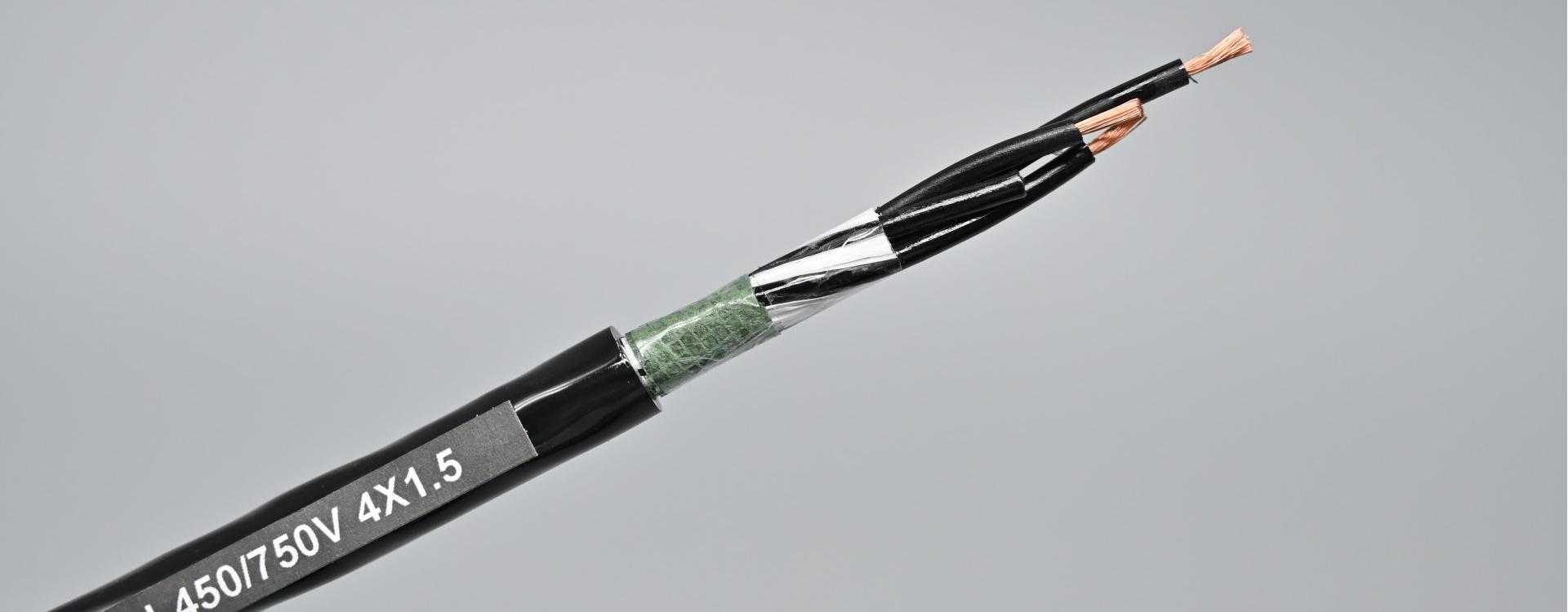 高强度抗扭曲机器人电缆