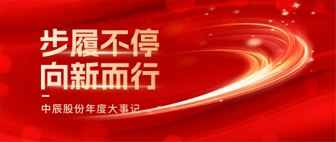 中辰股份2025年度大事记：步履不停，向新而行！